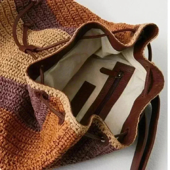 Free People Summer Breeze Sling Bag in Brown - Picture 3 of 5